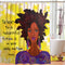 African American Art Shower Curtains and Mats