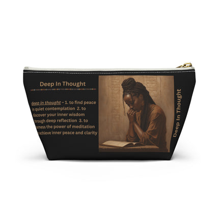 Deep In Thought - cosmetic pouch