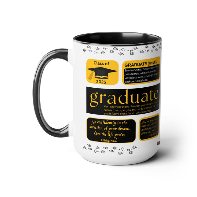 Graduation Mug - Class of 2025 - 15oz - color