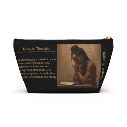 Deep In Thought - cosmetic pouch