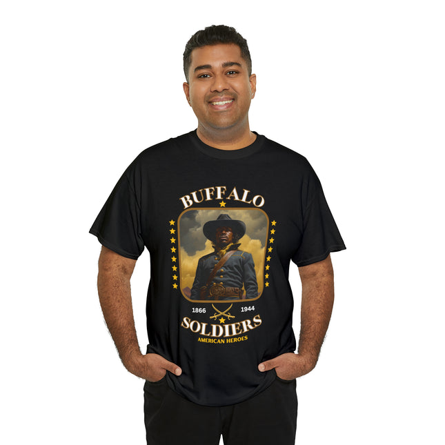 Buffalo Soldiers - American Heroes - t-shirt