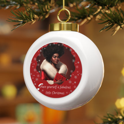 Fabulous Christmas - ball ornament