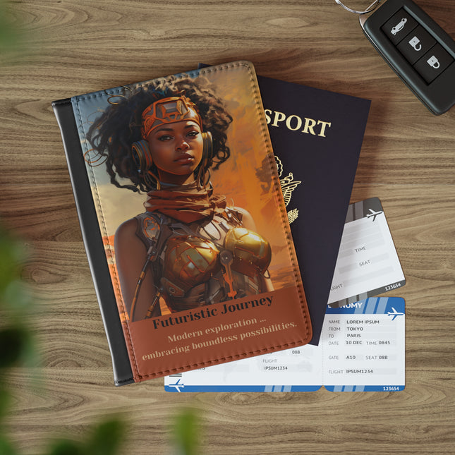Futuristic Journey - passport cover