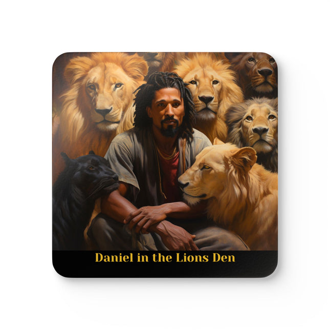 Daniel in the Lions Den - coaster set