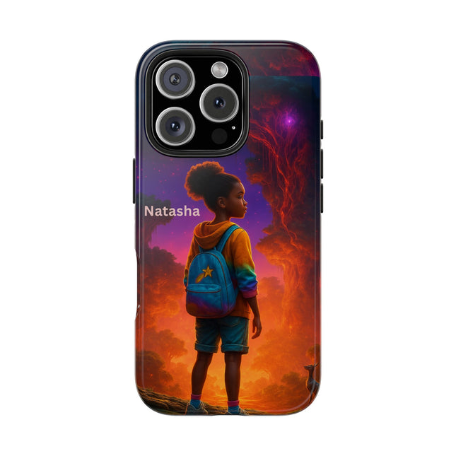 Limitless Wonder - Girl - iPhone Case - personalized
