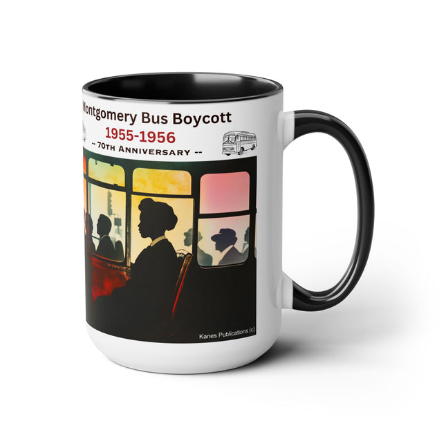 Montgomery Bus Boycott - 70th Anniv mug - 15oz