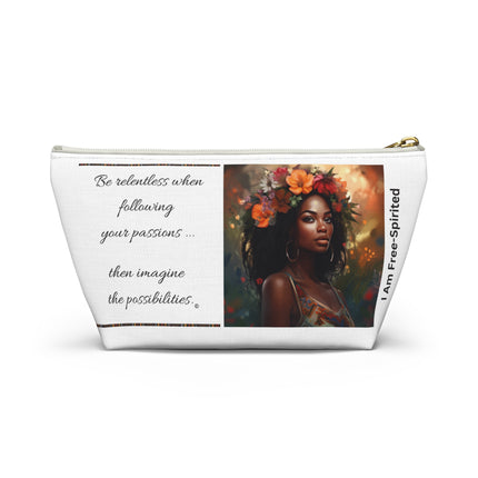 I Am Free-Spirited - cosmetic pouch
