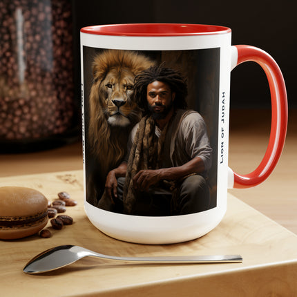 Lion Of Judah #1 - 15oz mug - two-tone