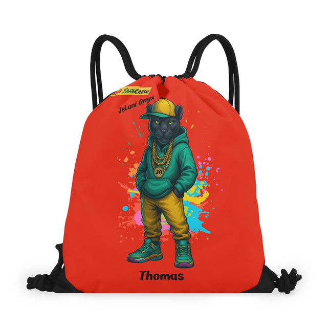 Jelani Onyx - Urban Safari Crew - drawstring bag