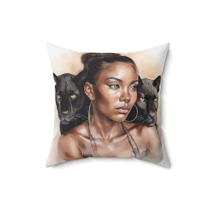 Strength and Beauty - pillow