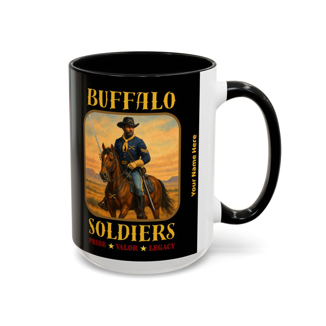 Buffalo Soldiers - Pride Valor Legacy – 15oz mug