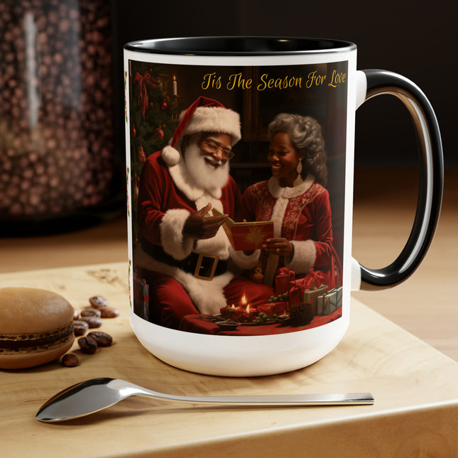 Mr & Mrs Santa - mug - 15oz