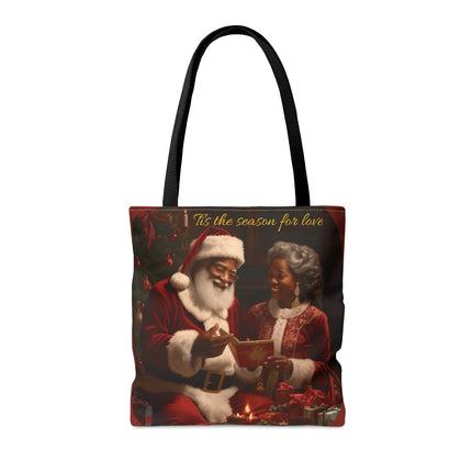 Mr & Mrs Santa - tote bag