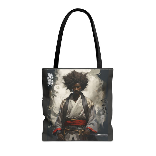 Black Samurai Warrior - tote bag II