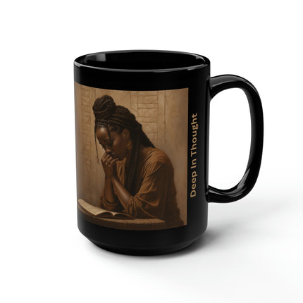Deep In Thought - 15oz mug