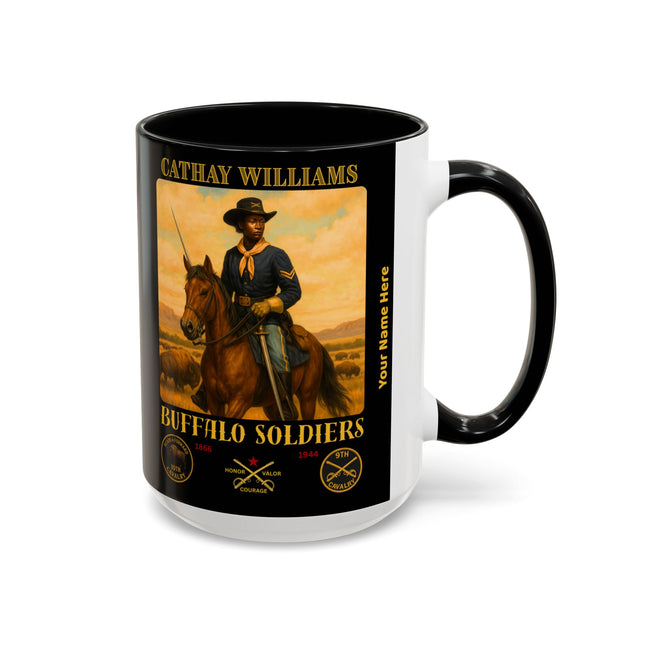Cathay Williams – Buffalo Soldiers Tribute Mug (15oz)