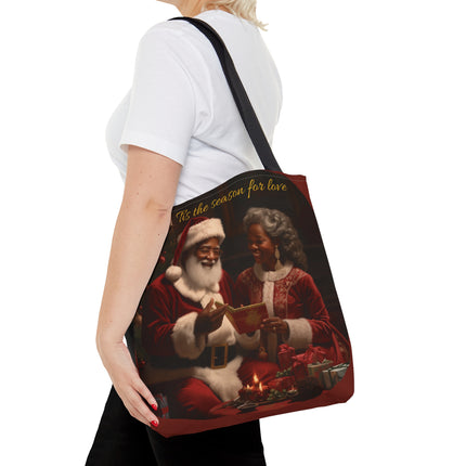 Mr & Mrs Santa - tote bag