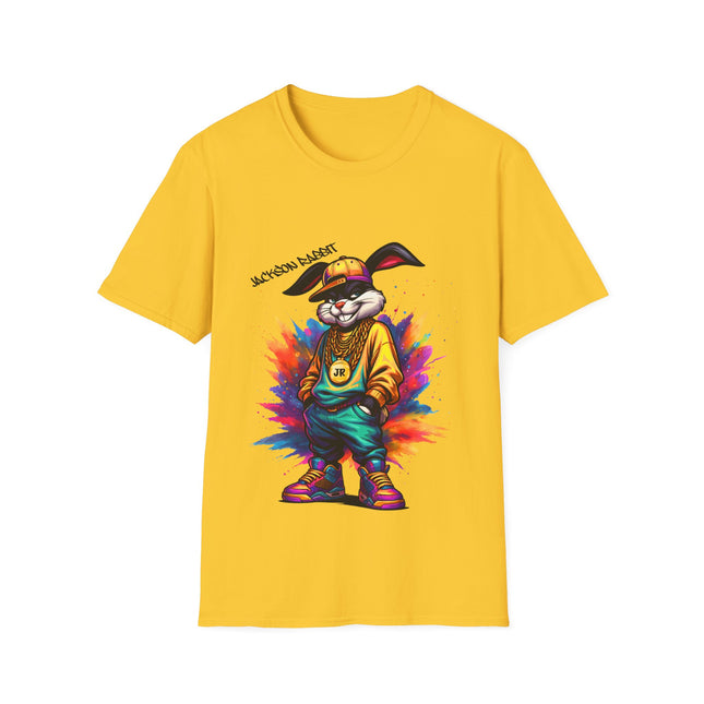 Jackson Rabbit - Urban Safari Crew - adult T-Shirt