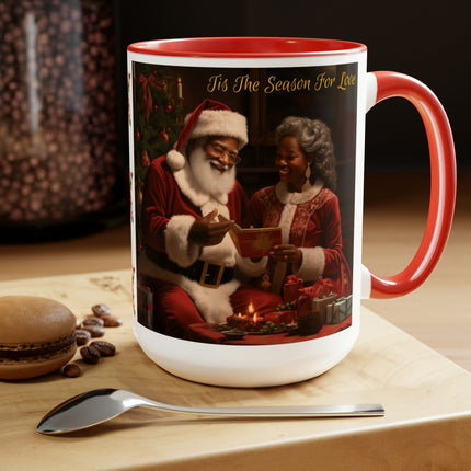 Mr & Mrs Santa - mug - 15oz