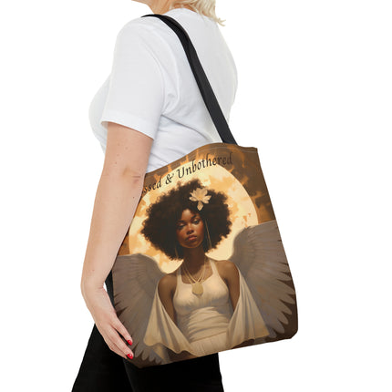 Blessed and Unbothered - tote bag