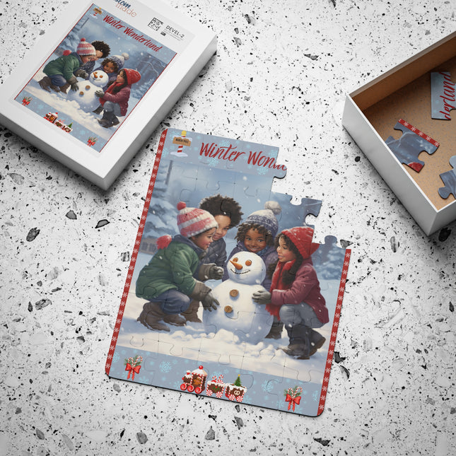 Winter Wonderland - kids puzzle - 30 Piece