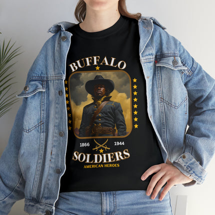 Buffalo Soldiers - American Heroes - t-shirt