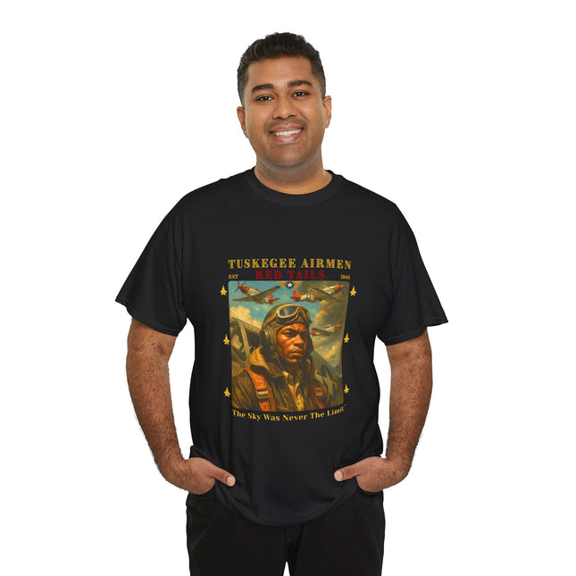 Tuskegee Airmen - The Sky Was Never the Limit - tshirt