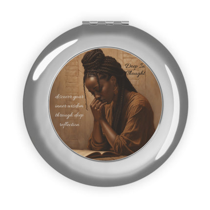 Deep In Thought - compact mirror