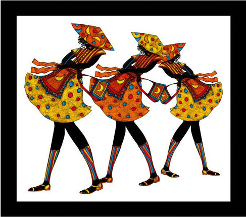 Moon Children - print by Charles Bibbs