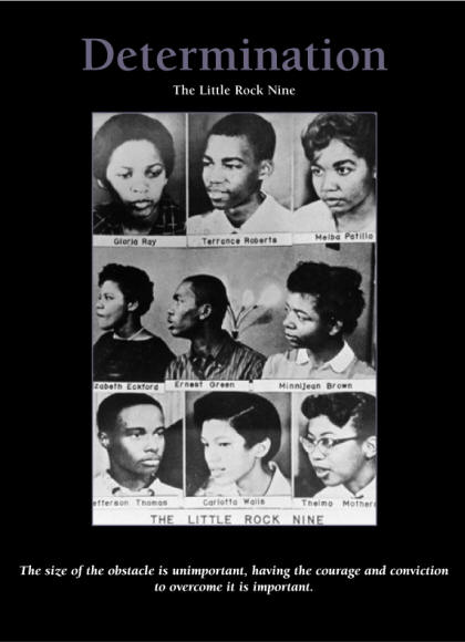 Determination - Little Rock Nine - poster