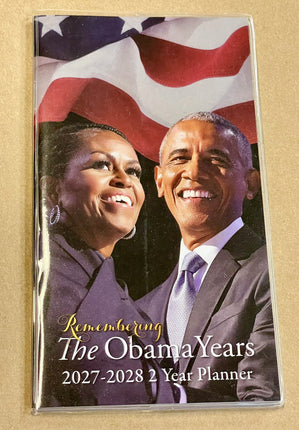 The Obama Years 2027 – 2028 Two-Year Pocket Calendar