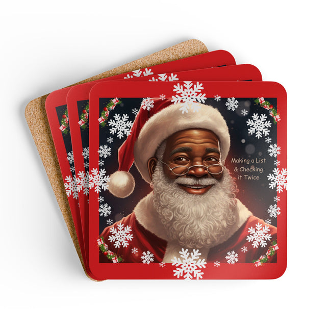Soulful Santa - coaster set