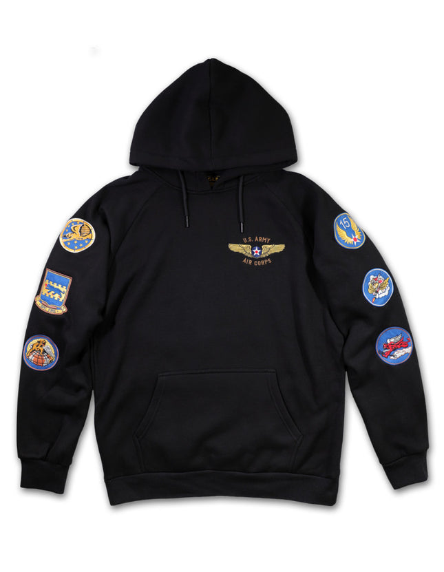 Tuskegee Airmen Pullover Hoodie - black