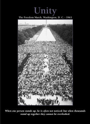 Unity - 1963 March on Washington poster