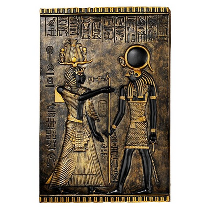 Egyptian Temple Stele Plaque - Horus