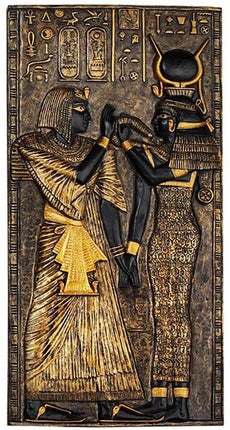 Egyptian Temple Stele Plaque - Isis
