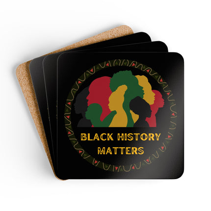 Black History Matters - coaster set