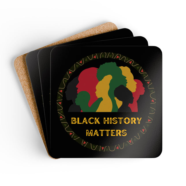 Black History Matters - coaster set