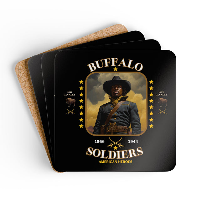 Buffalo Soldiers Heroes - coaster set