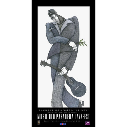 Jazz In The Park - print by Charles Bibbs