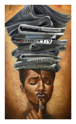Liberated Thoughts - print by Salaam Muhammad