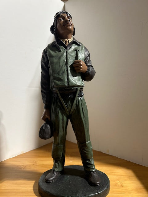Tuskegee Airmen figurine by Norman Hughes