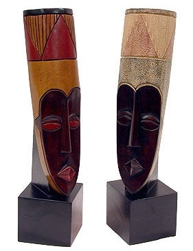 African King and Queen Mask