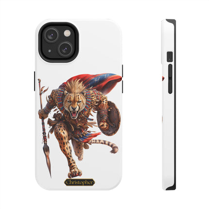 Jabari the Cheetah – Lightning of the Plains - iPhone Case