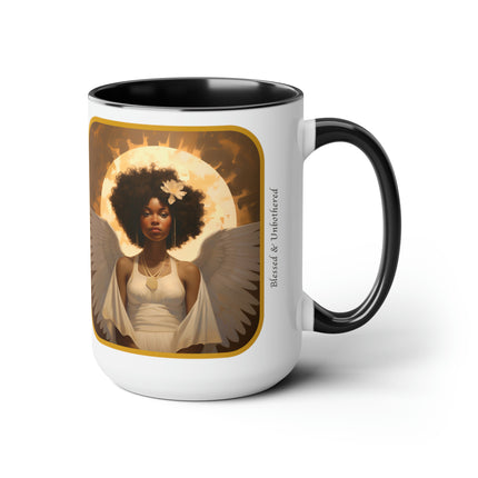 Blessed and Unbothered - mug - 15oz