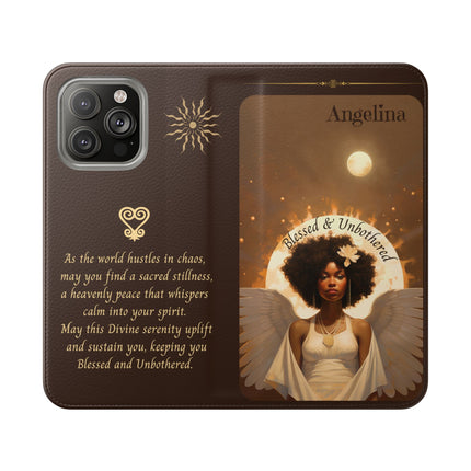 Blessed and Unbothered - iPhone Flip Case