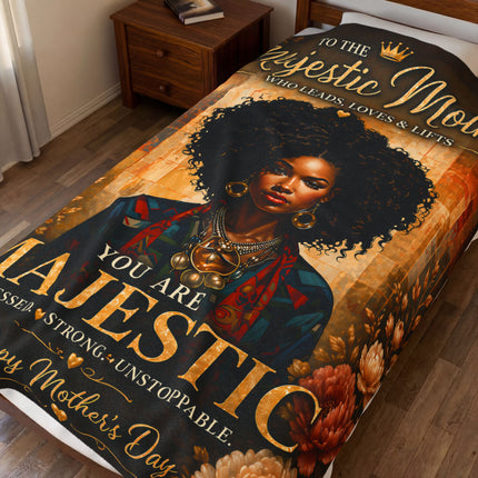 You Are Majestic - plush blanket