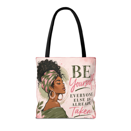 Be Yourself - Tote Bag - pink