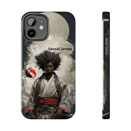 Black Samurai Warrior - iPhone Case - personalized