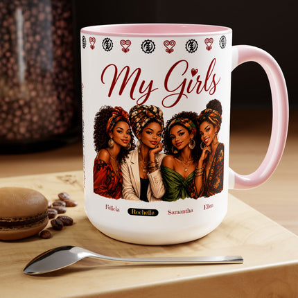 My Girls™ Personalized 15oz Mug